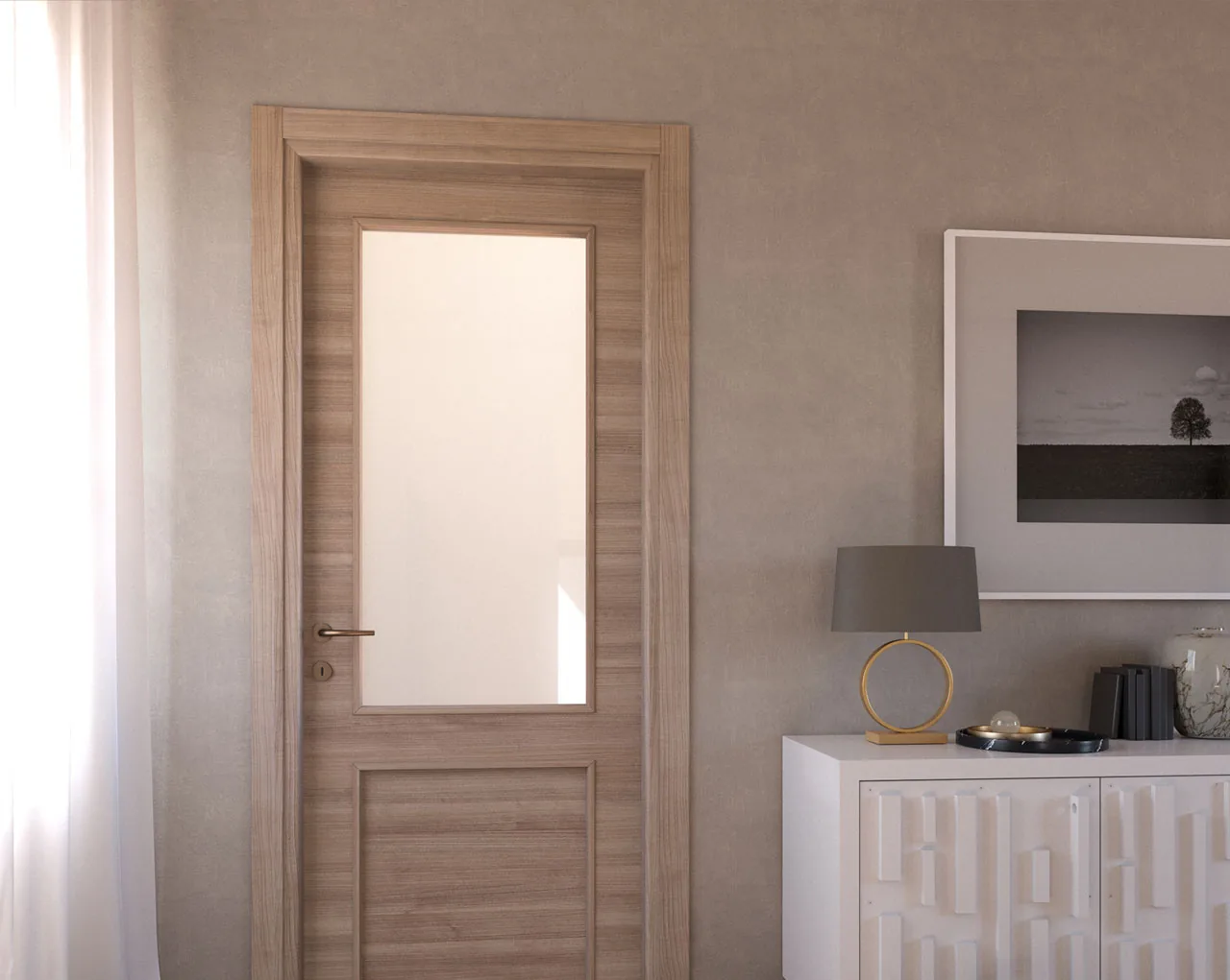 Porta interna V16 — Sfinestrate