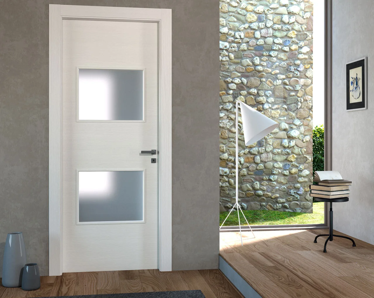 Porta interna V21 — Sfinestrate