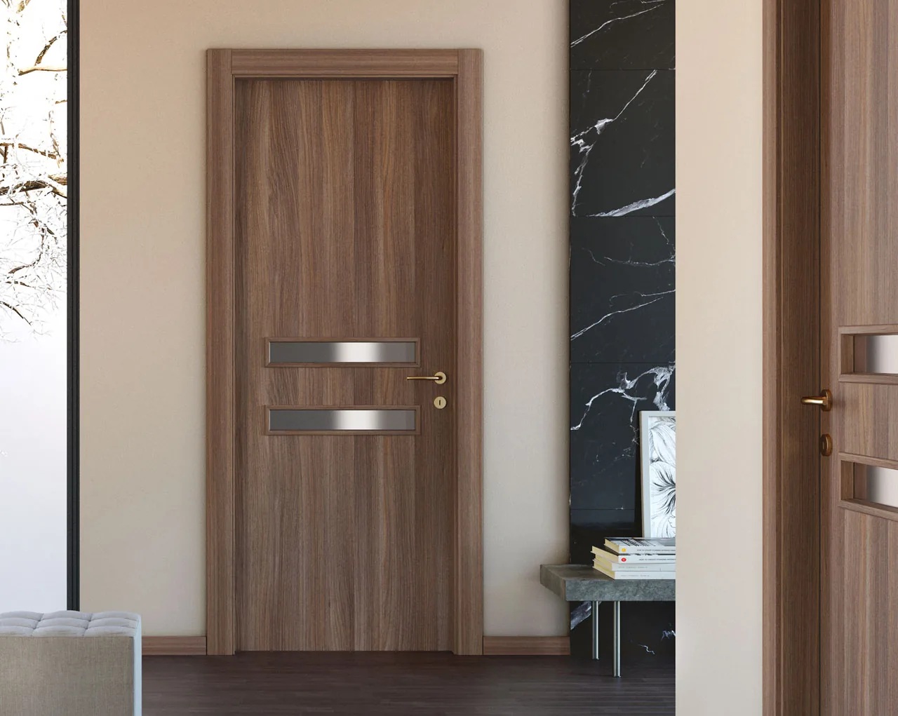 Porta interna V22 — Sfinestrate