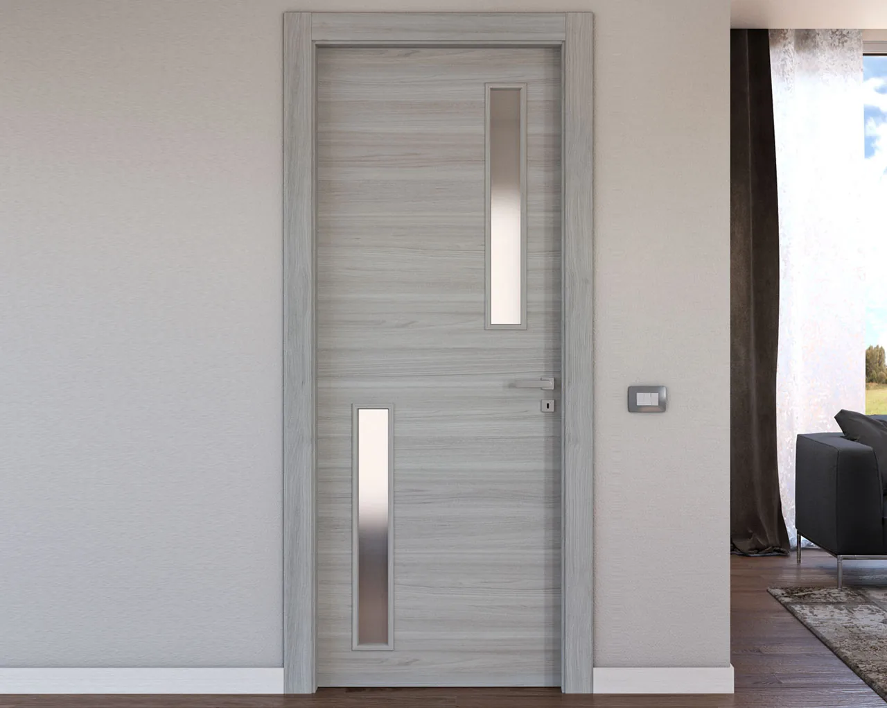 Porta interna V23 — Sfinestrate
