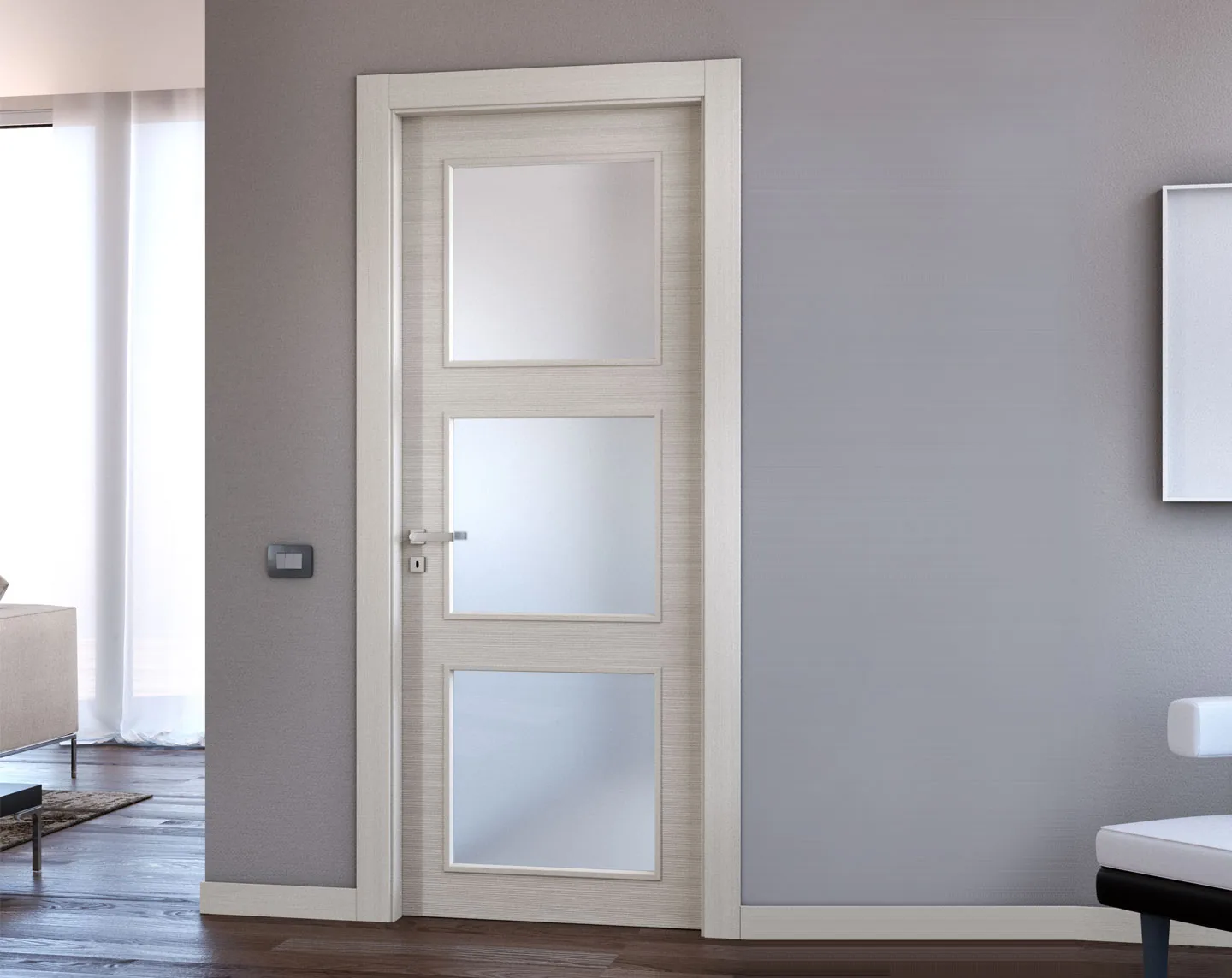 Porta interna V31 — Sfinestrate