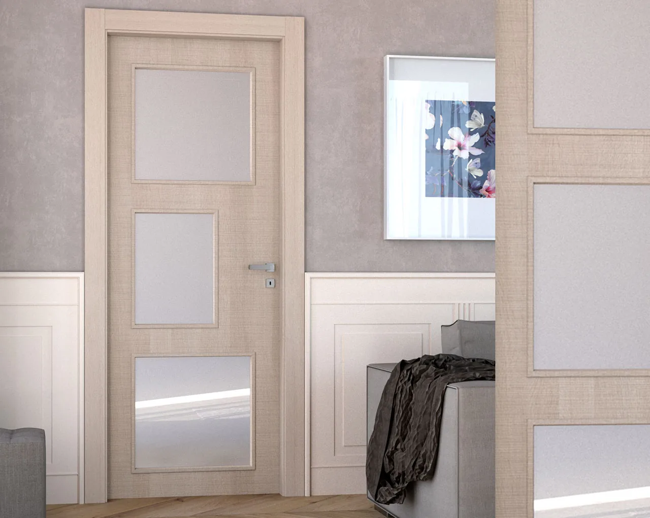 Porta interna V34 — Sfinestrate