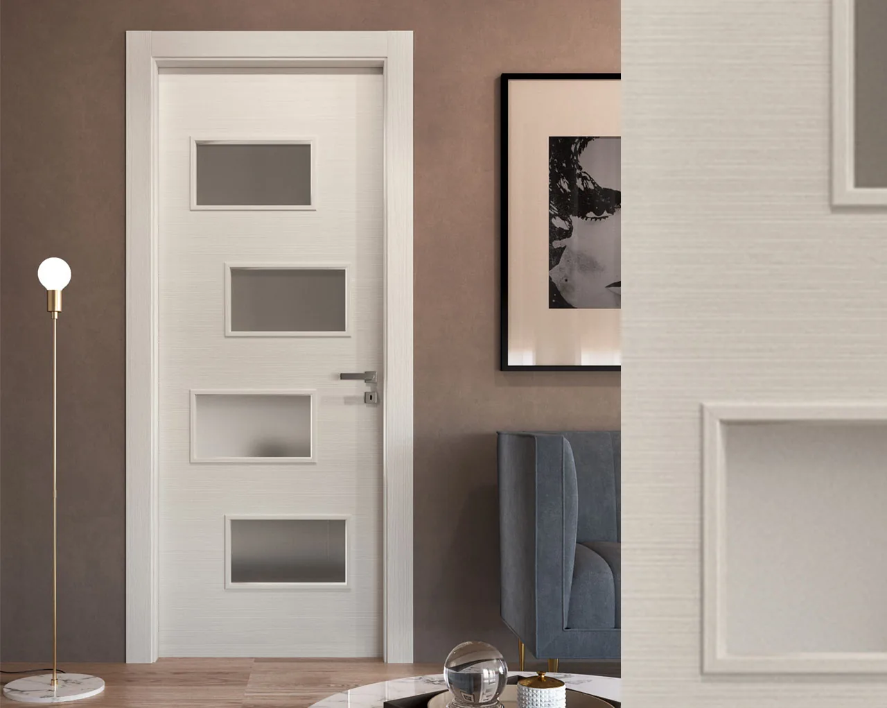 Porta interna V42 — Sfinestrate