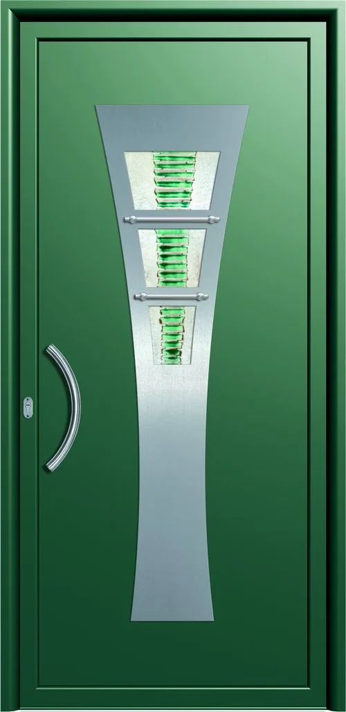 Porta d'ingresso modello INOX-372