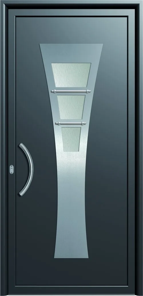 Porta d'ingresso modello INOX-373