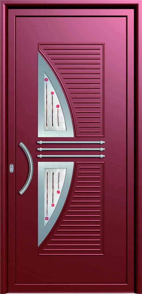 Porta d'ingresso modello INOX-382