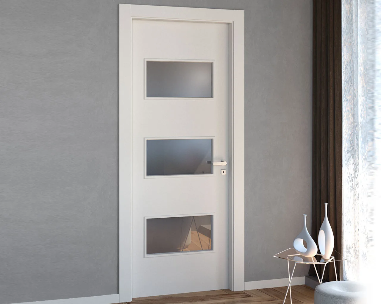 Porta interna V32 — Sfinestrate