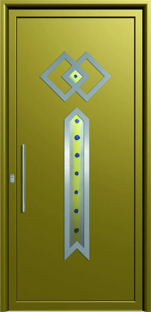 Porta d'ingresso modello INOX-242