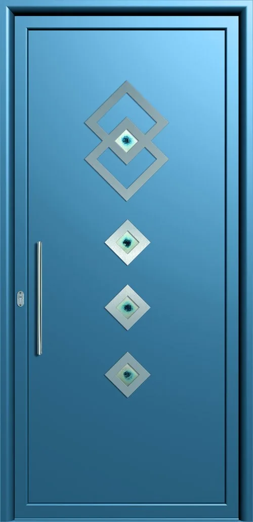 Porta d'ingresso modello INOX-252